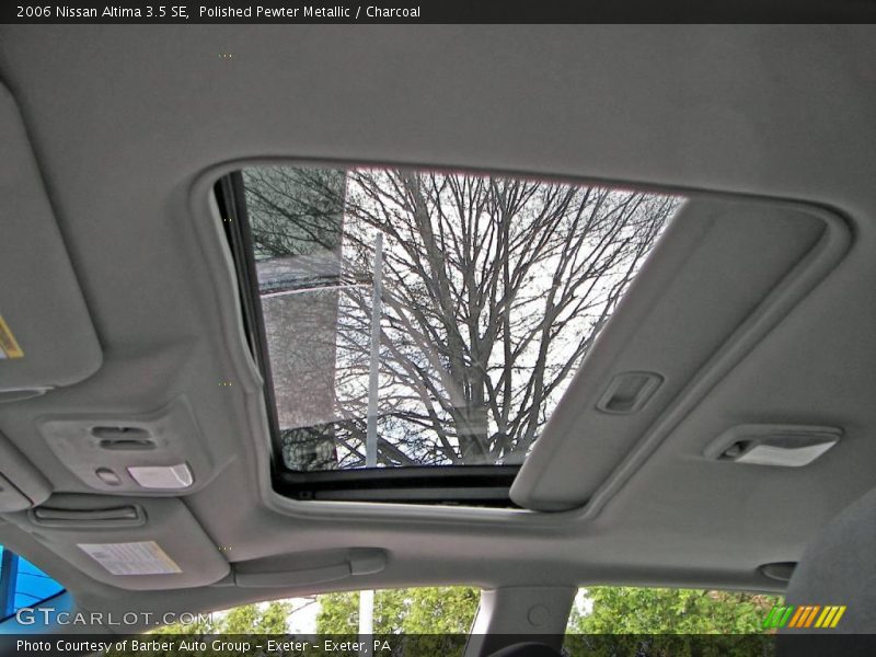Polished Pewter Metallic / Charcoal 2006 Nissan Altima 3.5 SE