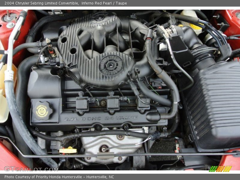  2004 Sebring Limited Convertible Engine - 2.7 Liter DOHC 24-Valve V6