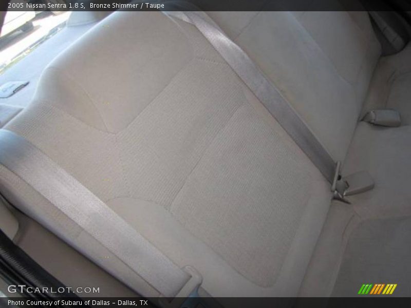 Bronze Shimmer / Taupe 2005 Nissan Sentra 1.8 S