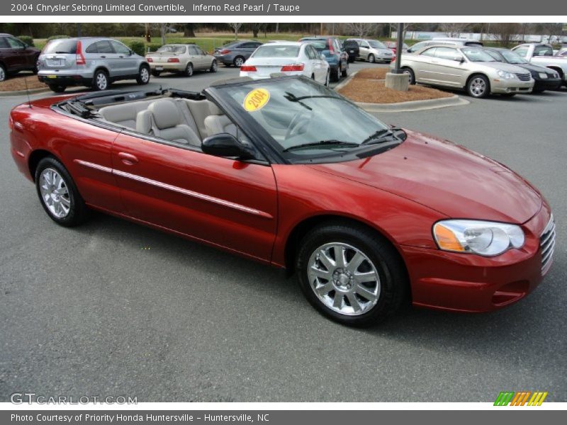 Front 3/4 View of 2004 Sebring Limited Convertible