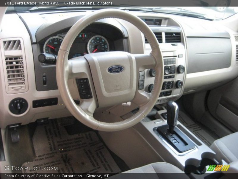 Dashboard of 2011 Escape Hybrid 4WD