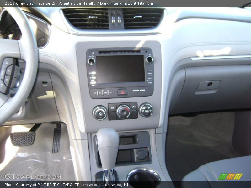 Atlantis Blue Metallic / Dark Titanium/Light Titanium 2013 Chevrolet Traverse LS