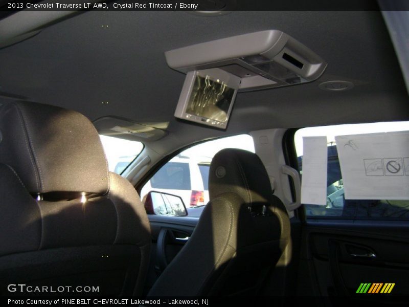 Crystal Red Tintcoat / Ebony 2013 Chevrolet Traverse LT AWD