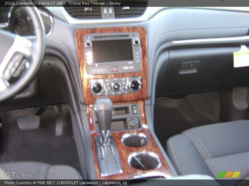 Crystal Red Tintcoat / Ebony 2013 Chevrolet Traverse LT AWD