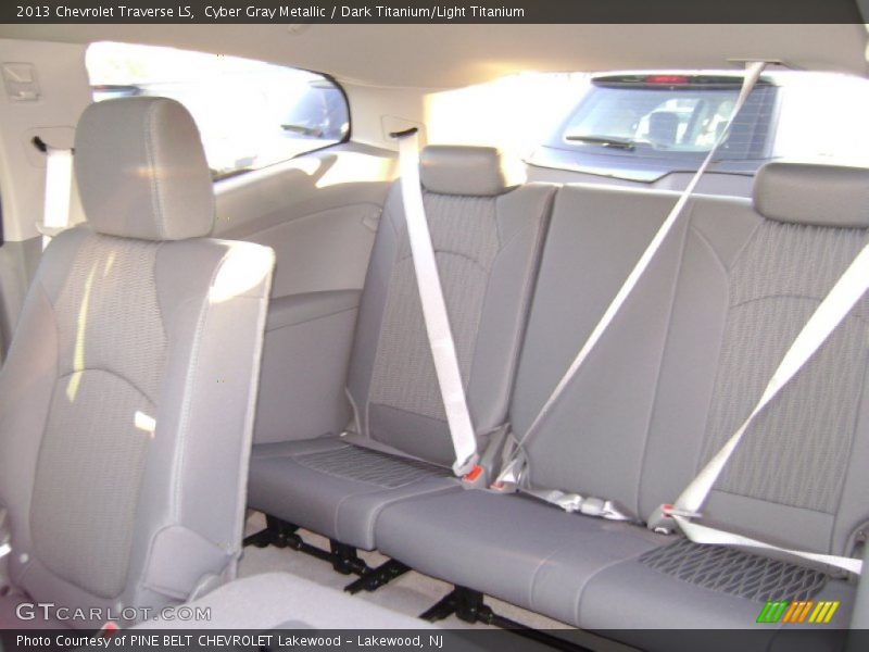 Cyber Gray Metallic / Dark Titanium/Light Titanium 2013 Chevrolet Traverse LS