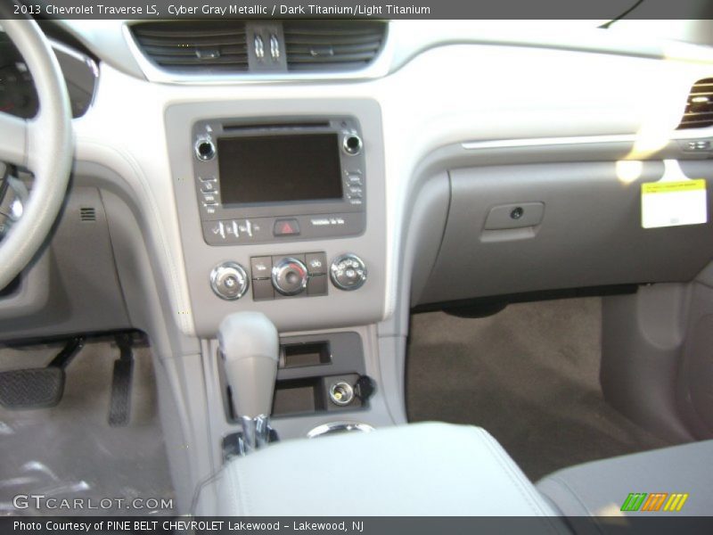 Cyber Gray Metallic / Dark Titanium/Light Titanium 2013 Chevrolet Traverse LS
