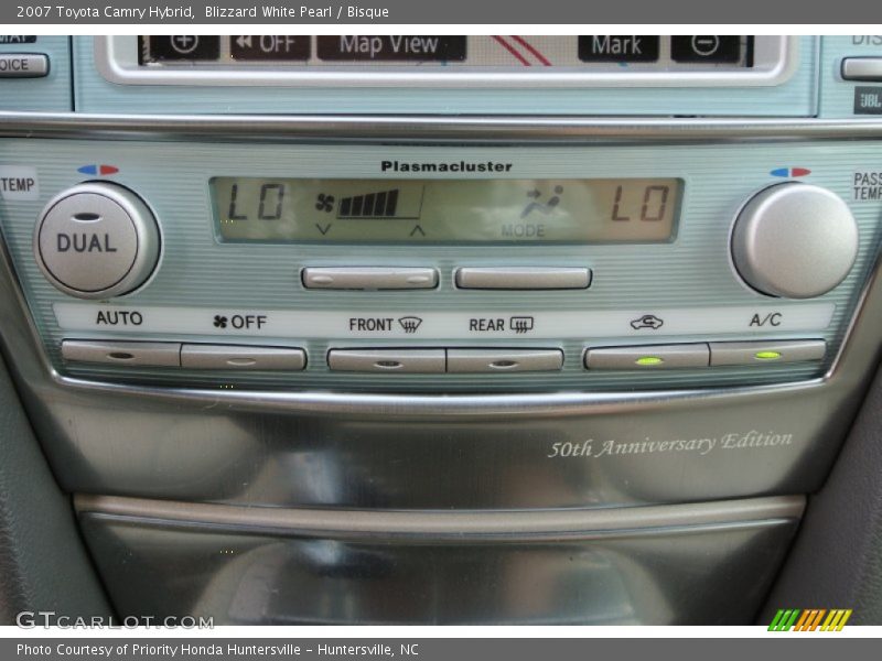 Blizzard White Pearl / Bisque 2007 Toyota Camry Hybrid