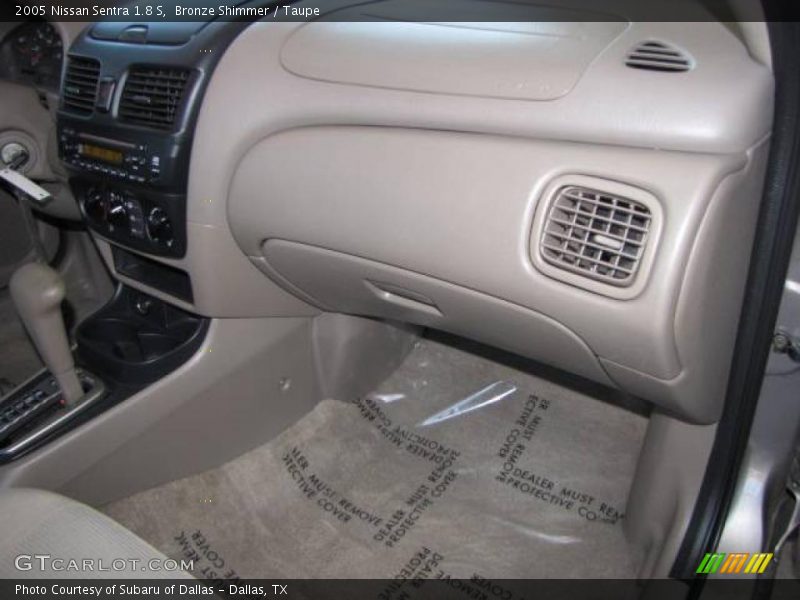 Bronze Shimmer / Taupe 2005 Nissan Sentra 1.8 S