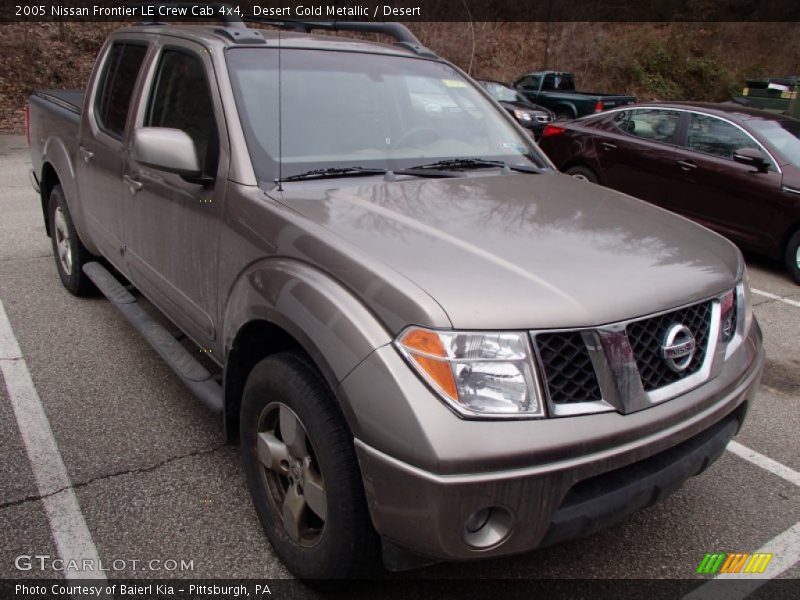 Front 3/4 View of 2005 Frontier LE Crew Cab 4x4