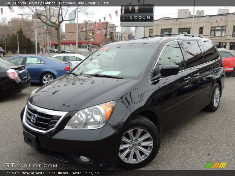 Nighthawk Black Pearl / Black 2008 Honda Odyssey Touring