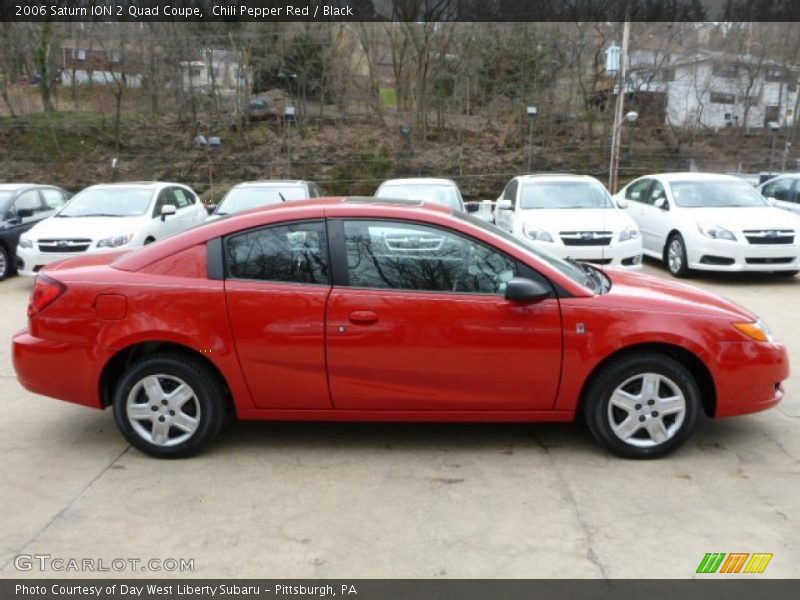 2006 ION 2 Quad Coupe Chili Pepper Red