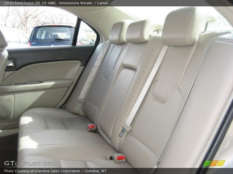 Smokestone Metallic / Camel 2010 Ford Fusion SEL V6 AWD