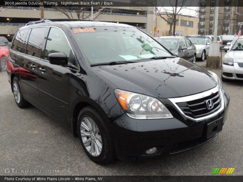 Nighthawk Black Pearl / Black 2008 Honda Odyssey Touring