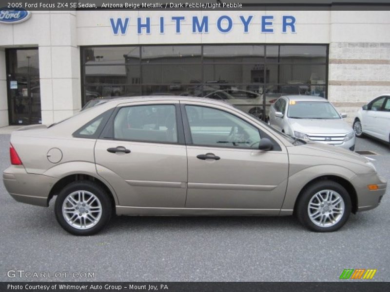 Arizona Beige Metallic / Dark Pebble/Light Pebble 2005 Ford Focus ZX4 SE Sedan