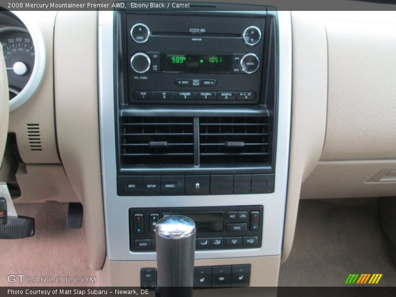Controls of 2008 Mountaineer Premier AWD