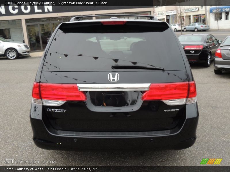 Nighthawk Black Pearl / Black 2008 Honda Odyssey Touring