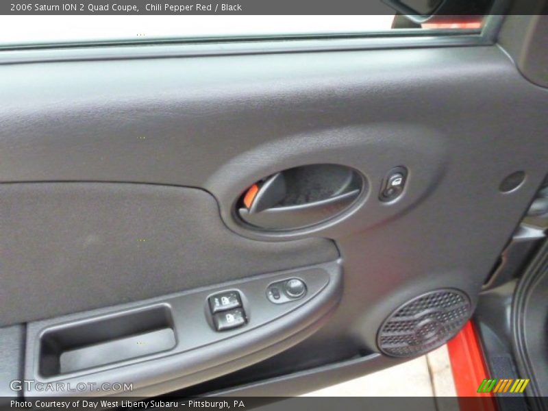 Chili Pepper Red / Black 2006 Saturn ION 2 Quad Coupe