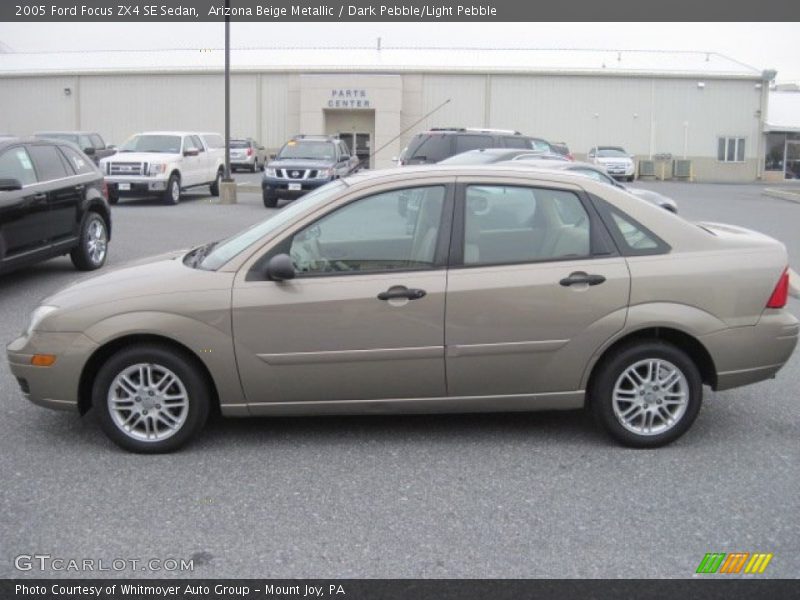 Arizona Beige Metallic / Dark Pebble/Light Pebble 2005 Ford Focus ZX4 SE Sedan