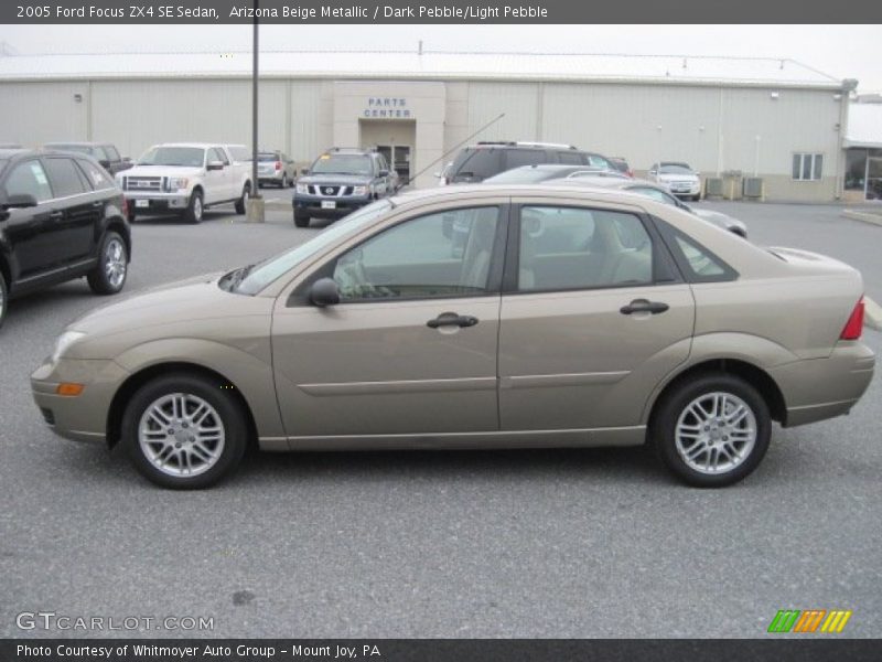 Arizona Beige Metallic / Dark Pebble/Light Pebble 2005 Ford Focus ZX4 SE Sedan