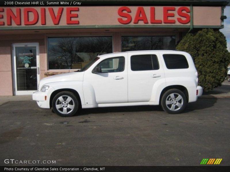 Summit White / Gray 2008 Chevrolet HHR LS