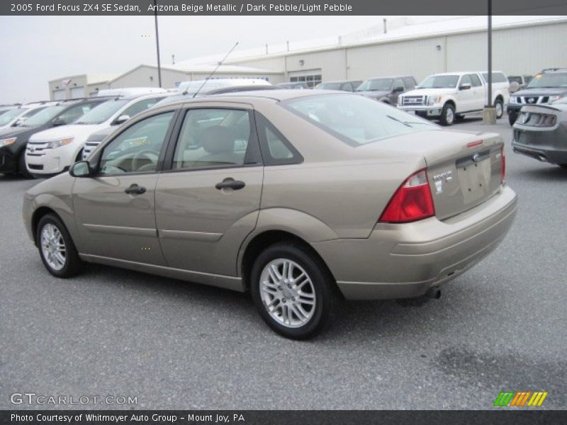 Arizona Beige Metallic / Dark Pebble/Light Pebble 2005 Ford Focus ZX4 SE Sedan