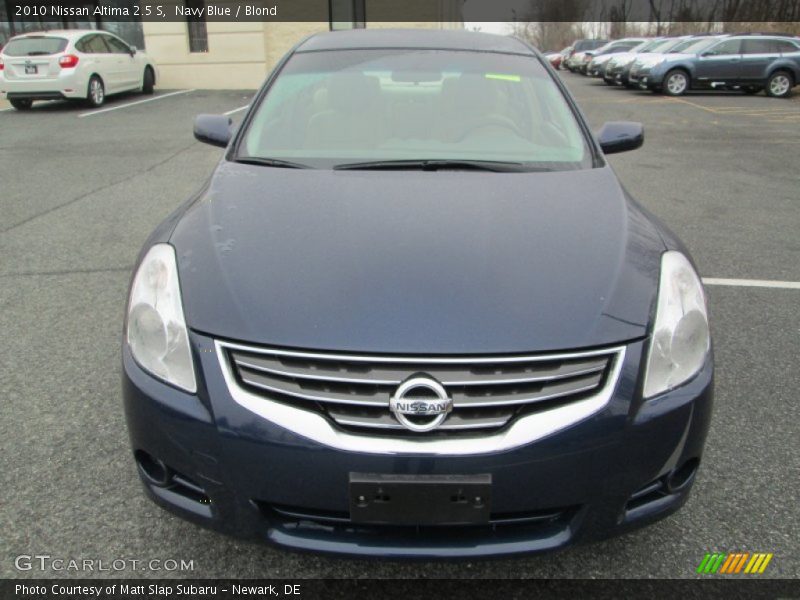 Navy Blue / Blond 2010 Nissan Altima 2.5 S