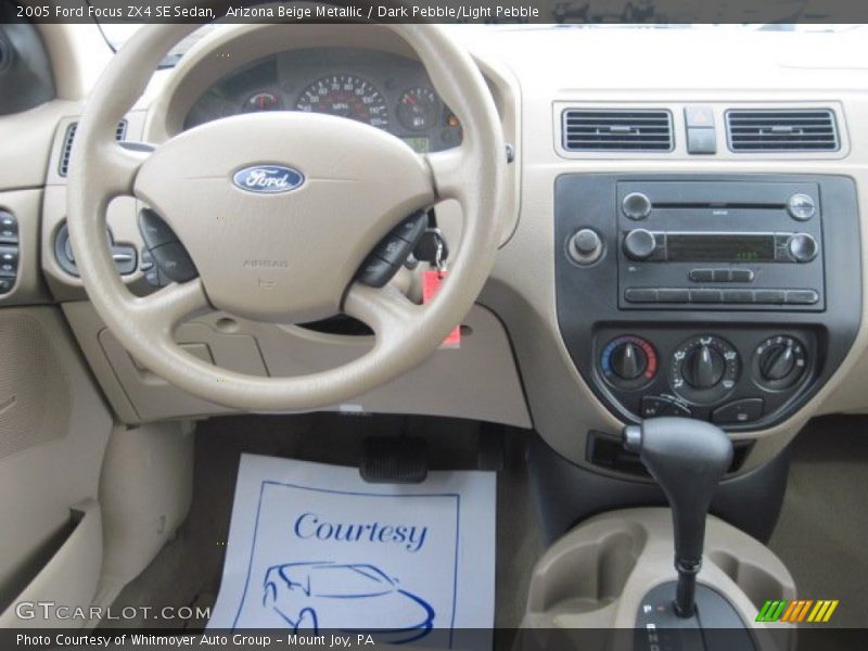 Arizona Beige Metallic / Dark Pebble/Light Pebble 2005 Ford Focus ZX4 SE Sedan