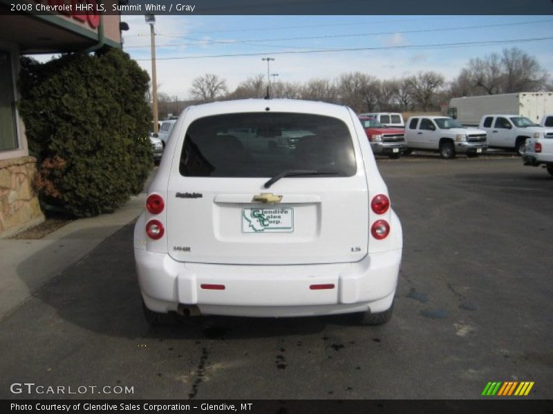 Summit White / Gray 2008 Chevrolet HHR LS