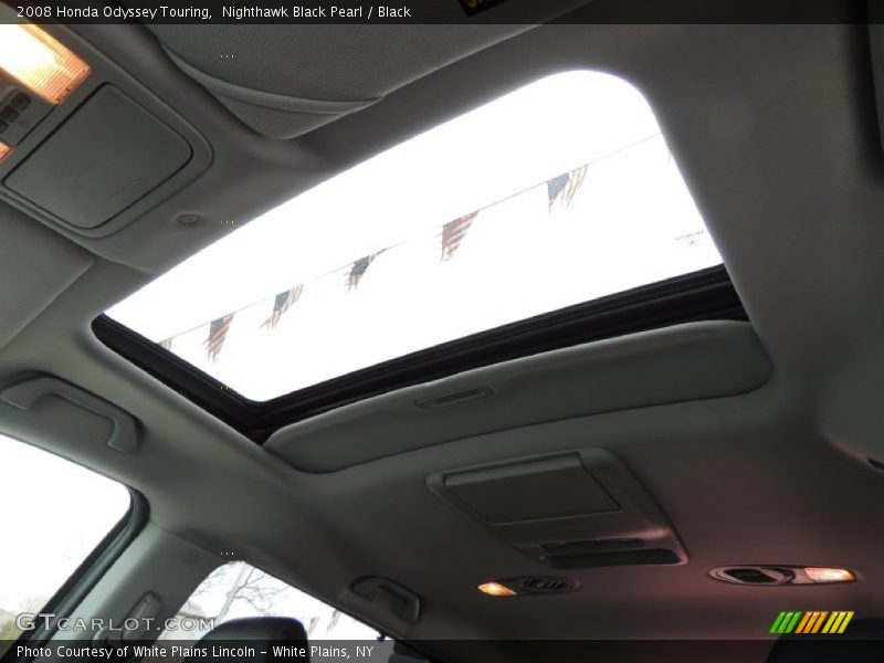 Sunroof of 2008 Odyssey Touring