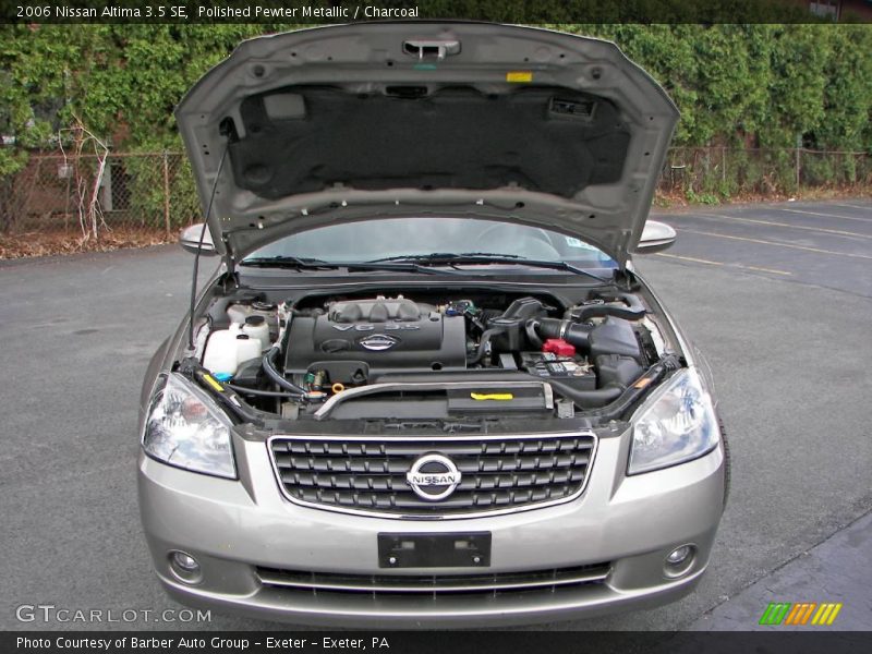 Polished Pewter Metallic / Charcoal 2006 Nissan Altima 3.5 SE