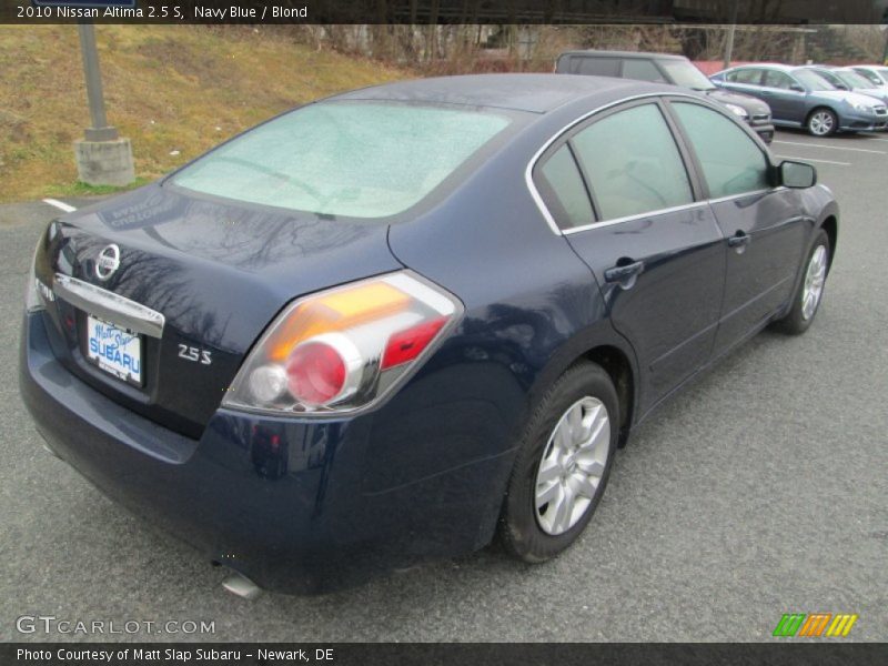 Navy Blue / Blond 2010 Nissan Altima 2.5 S