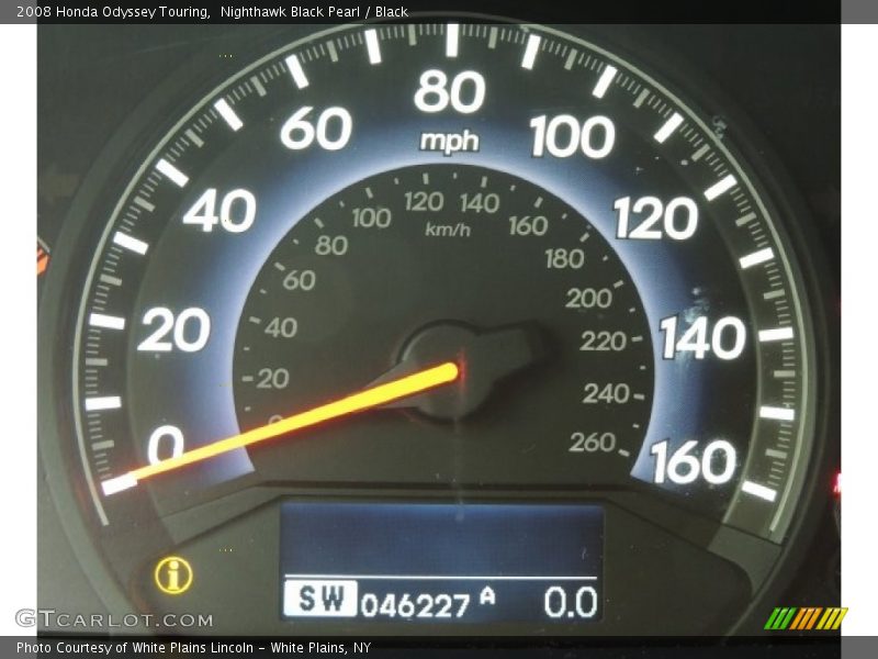Nighthawk Black Pearl / Black 2008 Honda Odyssey Touring
