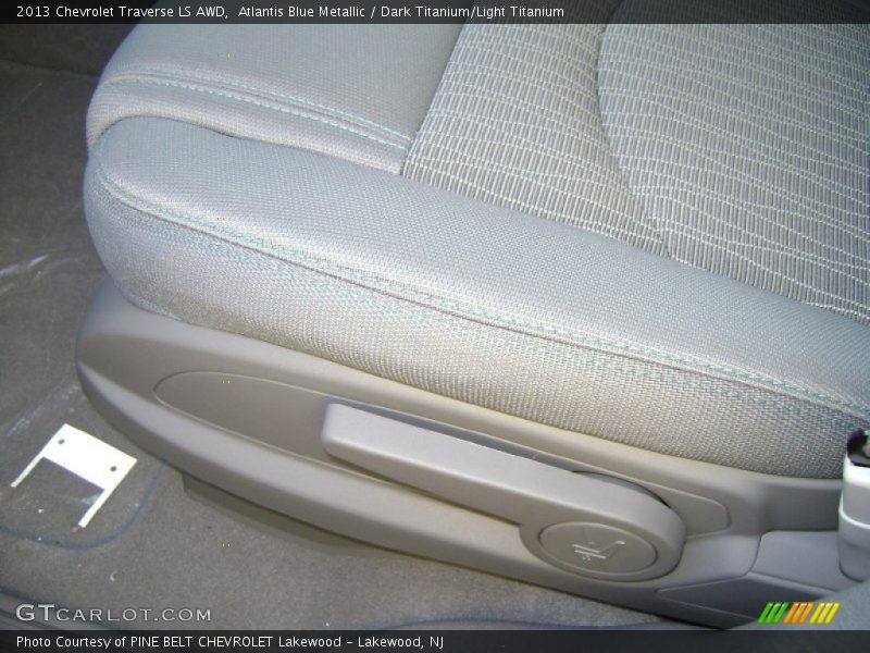 Atlantis Blue Metallic / Dark Titanium/Light Titanium 2013 Chevrolet Traverse LS AWD