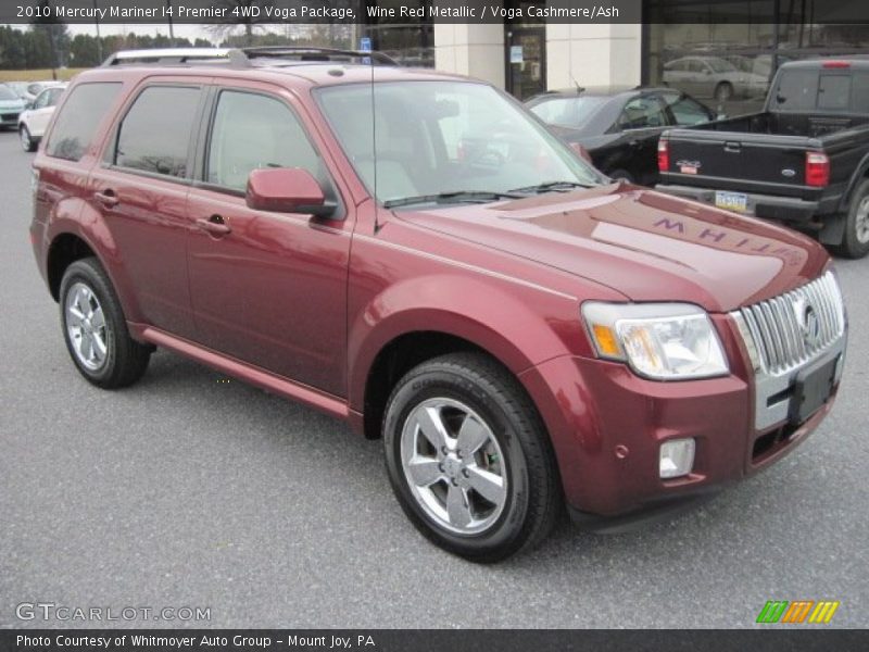 Front 3/4 View of 2010 Mariner I4 Premier 4WD Voga Package