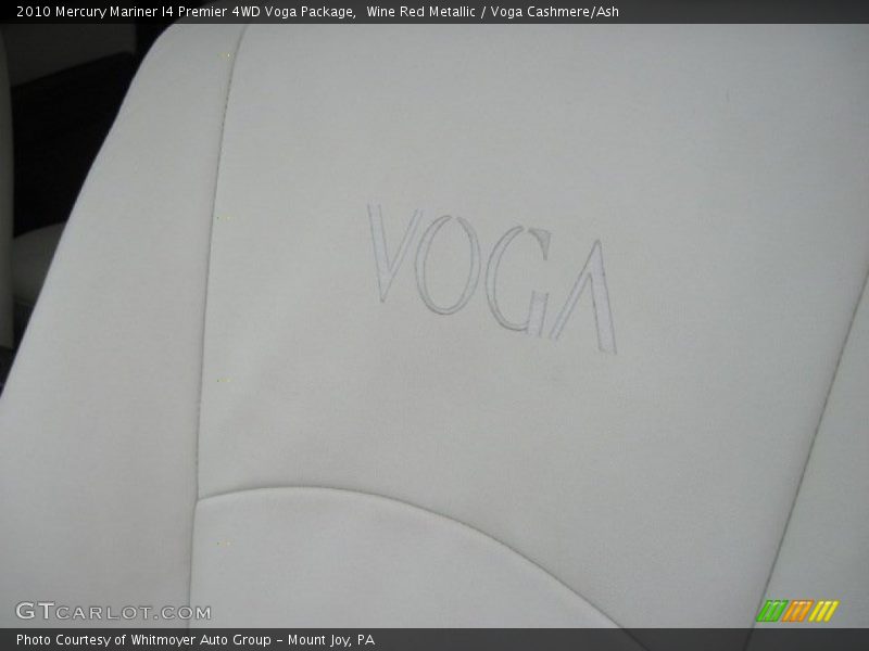  2010 Mariner I4 Premier 4WD Voga Package Logo