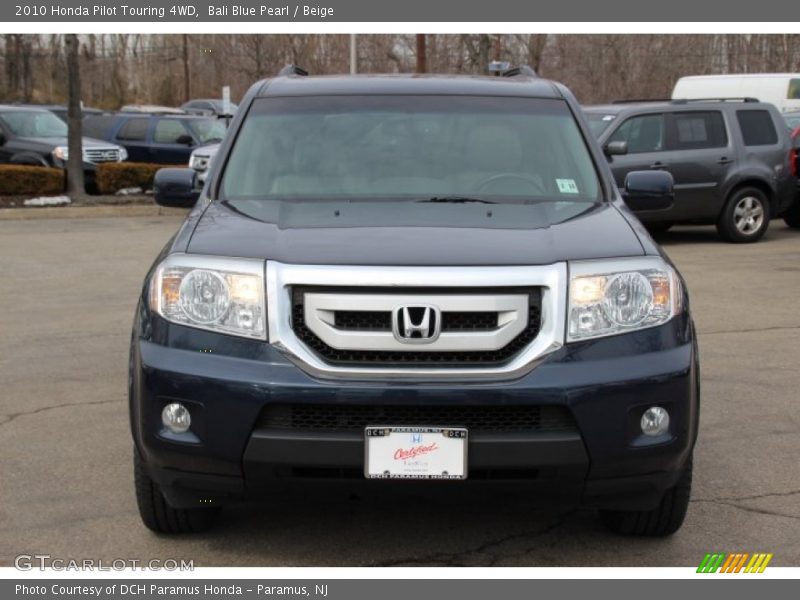 Bali Blue Pearl / Beige 2010 Honda Pilot Touring 4WD
