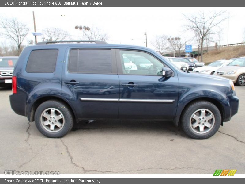 Bali Blue Pearl / Beige 2010 Honda Pilot Touring 4WD