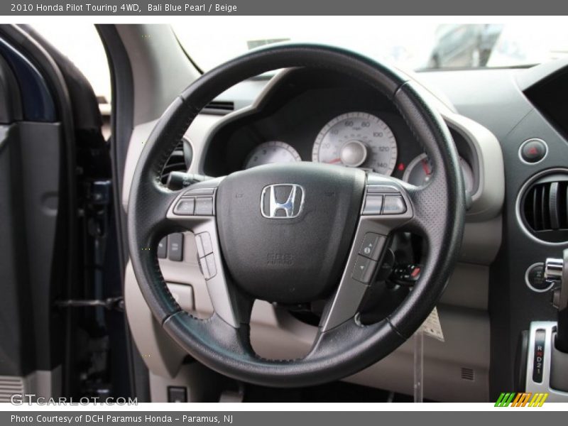  2010 Pilot Touring 4WD Steering Wheel