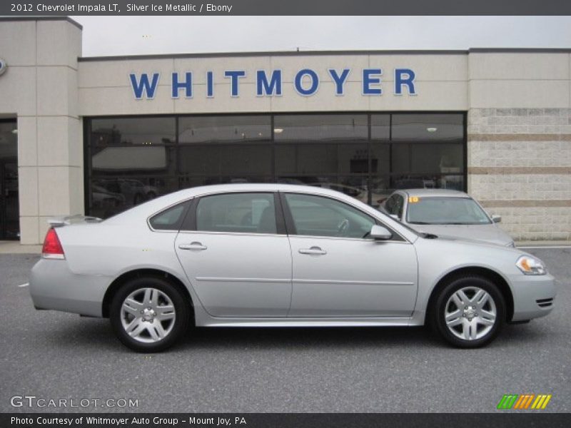 Silver Ice Metallic / Ebony 2012 Chevrolet Impala LT