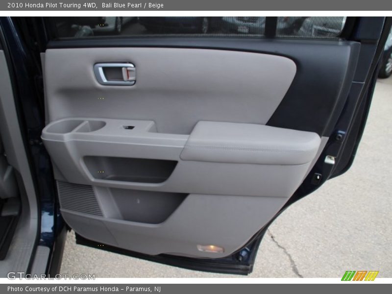 Bali Blue Pearl / Beige 2010 Honda Pilot Touring 4WD