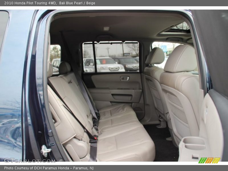 Rear Seat of 2010 Pilot Touring 4WD