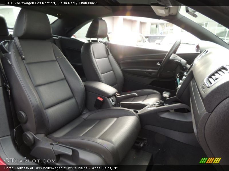 Front Seat of 2010 Eos Komfort