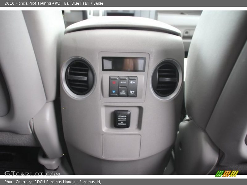 Bali Blue Pearl / Beige 2010 Honda Pilot Touring 4WD