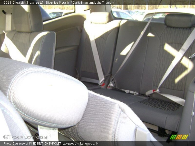 Silver Ice Metallic / Dark Titanium/Light Titanium 2013 Chevrolet Traverse LS