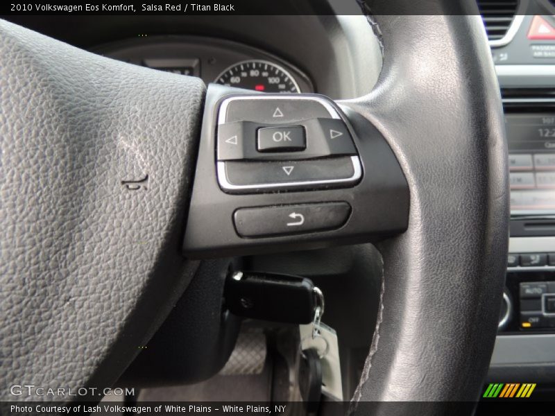 Controls of 2010 Eos Komfort