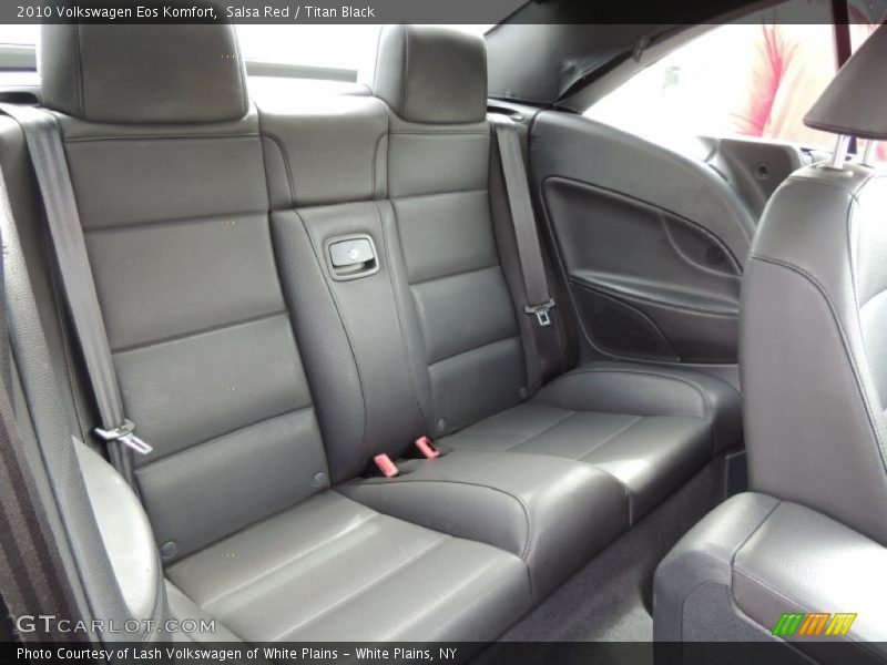 Rear Seat of 2010 Eos Komfort