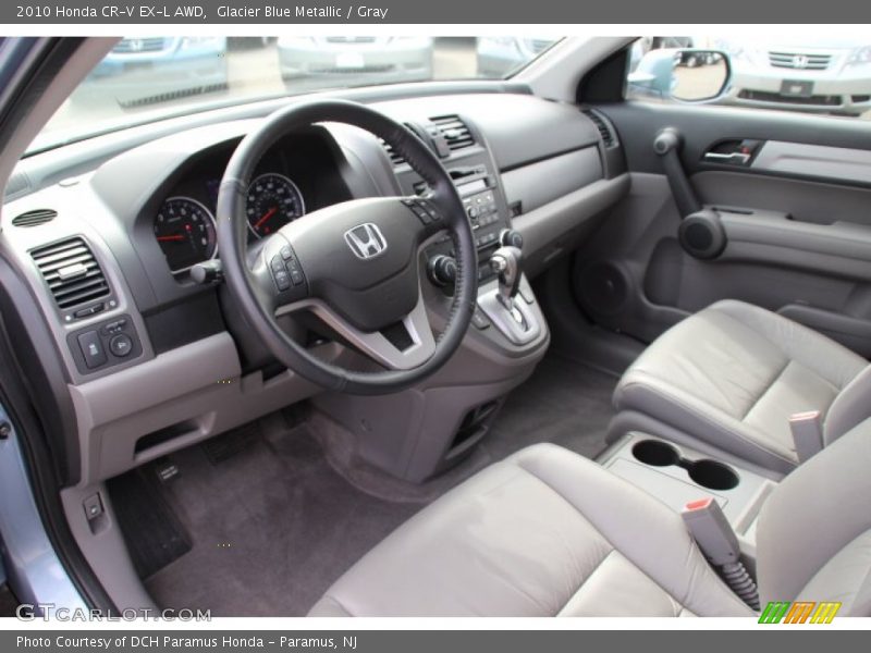 Gray Interior - 2010 CR-V EX-L AWD 