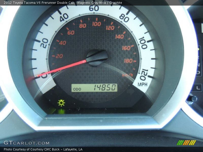Magnetic Gray Mica / Graphite 2012 Toyota Tacoma V6 Prerunner Double Cab