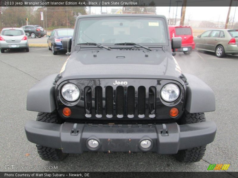 Black / Dark Slate Gray/Blue 2010 Jeep Wrangler Sport Islander Edition 4x4