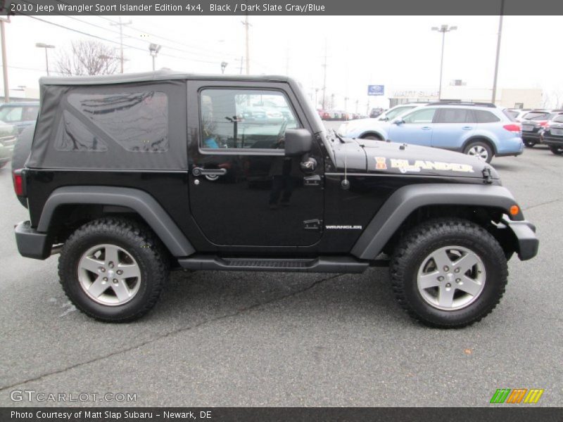 Black / Dark Slate Gray/Blue 2010 Jeep Wrangler Sport Islander Edition 4x4